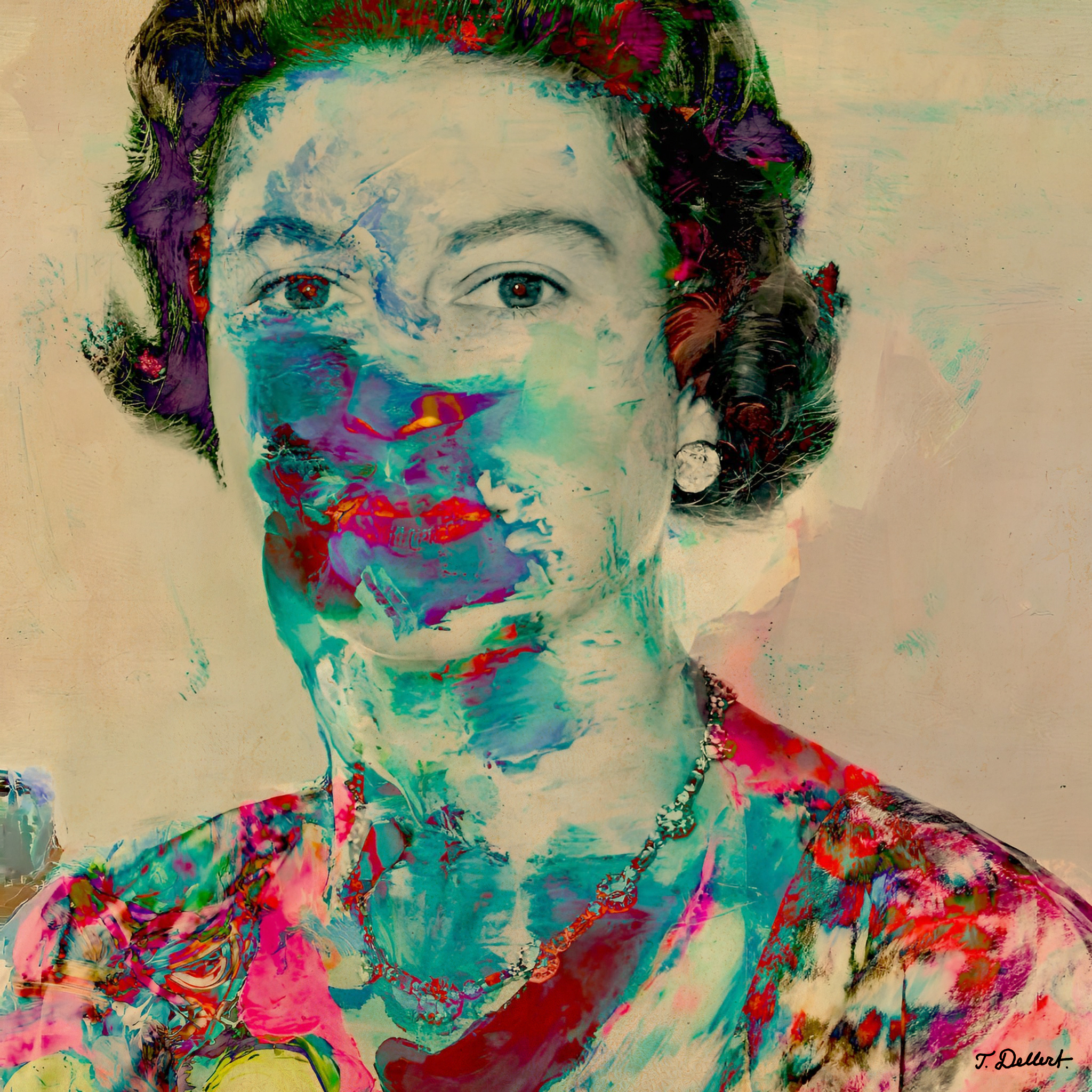 Portrait of Queen Eliziabeth  the second  1 